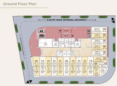 Project Image of 716.0 - 1721.0 Sq.ft 1 BHK Apartment for buy in TPV Nisarg Aura