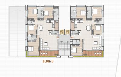 Project Image of 1924.16 - 3378.04 Sq.ft 4 BHK Apartment for buy in Ravani Green Serene