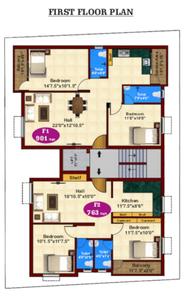 Project Image of 556.0 - 901.0 Sq.ft 1 BHK Apartment for buy in JKB Aster