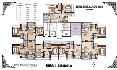 Project Image of 0.0 - 2691.0 Sq.ft 4 BHK Apartment for buy in Balaji Emerald