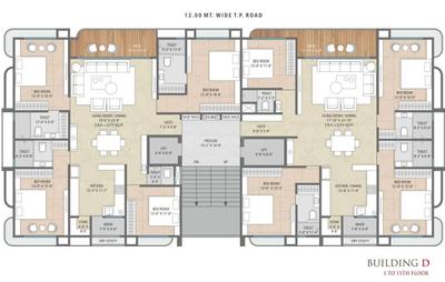 Project Image of 1605.33 - 3337.0 Sq.ft 4 BHK Apartment for buy in Milestone Millionaires Lifestyle
