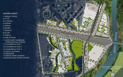 Project Image of 1373.0 - 2001.0 Sq.ft 3 BHK Apartment for buy in Rustomjee Verdant Vistas Wing A