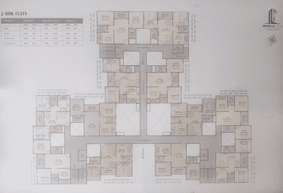 Project Image of 687.0 - 693.0 Sq.ft 2 BHK Apartment for buy in Wakadkar Amarillo Town