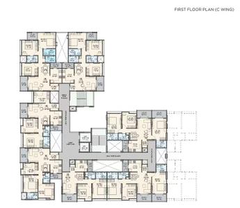 Project Image of 1011 Sq.ft 2 BHK Apartment / Flat for sale in Lohegaon for Rs. 7400000