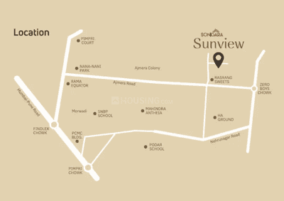 Project Image of 655.0 - 963.0 Sq.ft 2 BHK Apartment for buy in Shree Sonigara Sunview