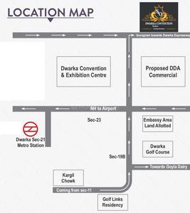 Kamp Dwarka Convention Studios Location Plan 1