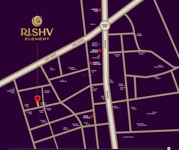Project Image of 0.0 - 1260.0 Sq.ft 2 BHK Apartment for buy in Rishv Element