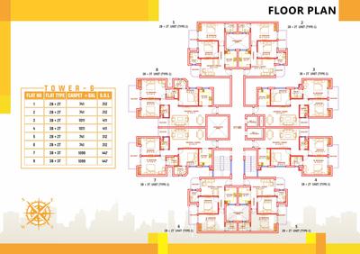 Project Image of 731.0 - 1482.0 Sq.ft 2 BHK Apartment for buy in DR Ram Prasad Estate