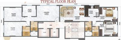 Project Image of 752.0 - 757.0 Sq.ft 2 BHK Apartment for buy in Vijay Raj Viraj Bliss