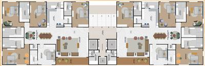Project Image of 3279.0 - 4244.53 Sq.ft 5 BHK Apartment for buy in Rajhans Trionzza
