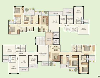 Project Image of 0.0 - 1480.0 Sq.ft 3 BHK Villa for buy in Ekta Greenville Phase 3