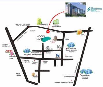 Project Image of 1217 Sq.ft 2 BHK Apartment / Flat for sale in Whitefield for Rs. 17800000