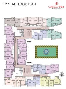 Project Image of 480.0 - 695.89 Sq.ft 1 BHK Apartment for buy in Wonder Park