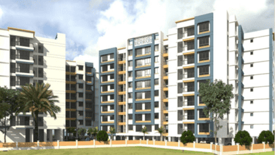 A P Shivdooti Residency Elevation 1