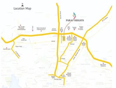 Project Image of 762.95 - 999.32 Sq.ft 2 BHK Apartment for buy in Paras Heights Phase II