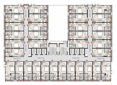 Project Image of 451.64 - 518.91 Sq.ft Studio Studio Apartment for buy in Raja Mato Shree Raghuvansham