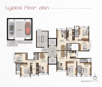Project Image of 659.51 - 756.17 Sq.ft 2 BHK Apartment for buy in Om Manikanta Chsl