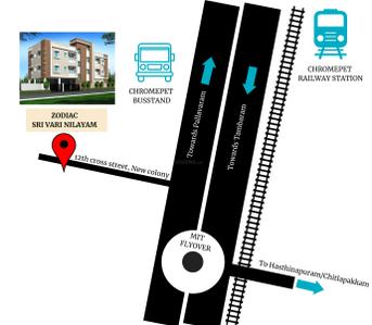 Project Image of 462.0 - 835.0 Sq.ft 1 BHK Apartment for buy in Zodiac Sri Vari Nilayam