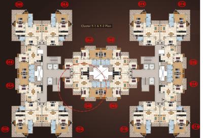 Project Image of 1050.0 - 1700.0 Sq.ft 2 BHK Apartment for buy in Panchsheel Wellington