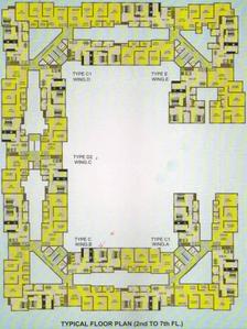 Project Image of 448.0 - 450.0 Sq.ft 1 BHK Apartment for buy in Baba Balaji Platinum Block No 10 Type D2 C Wing