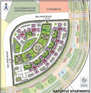 Project Image of 0.0 - 750.0 Sq.ft 2 BHK Apartment for buy in Jaypee Naturvue Apartments