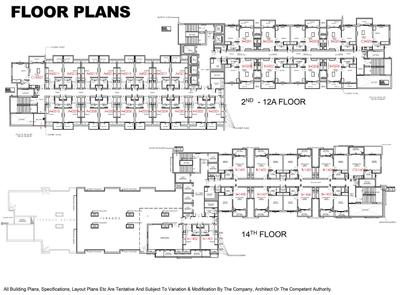 Project Image of 380.0 - 692.0 Sq.ft 1 BHK Apartment for buy in Beetle Orchid
