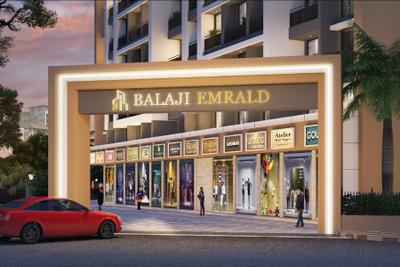 Project Image of 456.0 - 594.0 Sq.ft 1 BHK Apartment for buy in Balaji Yashodhan