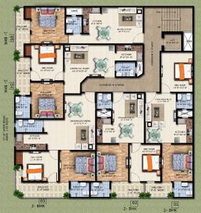 Project Image of 750.0 - 1150.0 Sq.ft 1 BHK Apartment for buy in Vihaan Wisteria Phase 2