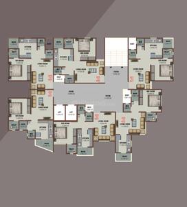 Project Image of 371.46 - 391.81 Sq.ft 1 BHK Apartment for buy in Dhruvi Shree Hari Darshan