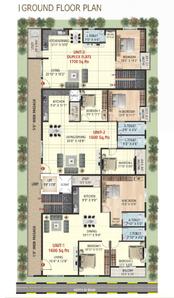 Project Image of 1600 Sq.ft 3 BHK Apartment / Flat for sale in Jayanagar for Rs. 18700000