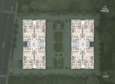 Project Image of 0.0 - 2961.0 Sq.ft 3 BHK Apartment for buy in Nest Elegance