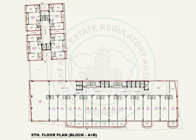 Project Image of 681.79 - 709.56 Sq.ft 2 BHK Apartment for buy in Shree One And Shree Forreva