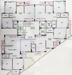 Project Image of 622.0 - 648.0 Sq.ft 2 BHK Apartment for buy in Aditi Infra Tulsi Aashray