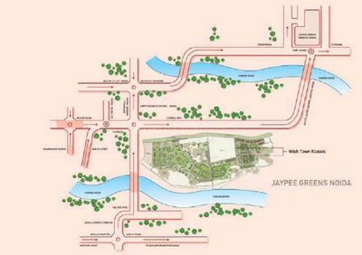 Project Image of 1100.0 - 2425.0 Sq.ft 2 BHK Duplex for buy in Jaypee Wish Town Klassic