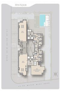 Project Image of 0.0 - 1122.0 Sq.ft 3 BHK Apartment for buy in VR Luxuria