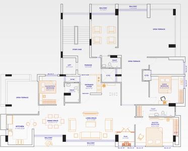 Project Image of 745.0 - 1661.0 Sq.ft 3 BHK Apartment for buy in Tejas Rayacha Shyamprabhu Niketan