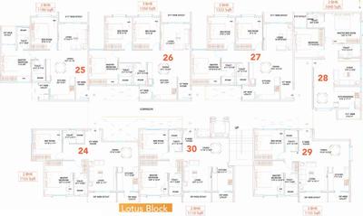 Project Image of 1040.0 - 1350.0 Sq.ft 2 BHK Apartment for buy in Snigdha Blossoms