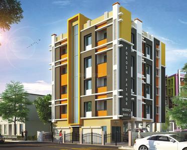 S Chatterjee Poroshpathor Regency Phase 2 Block D Elevation 1