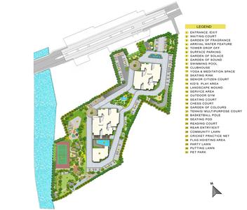 Project Image of 1434.43 - 1630.71 Sq.ft 3 BHK Apartment for buy in Puravankara Blubelle
