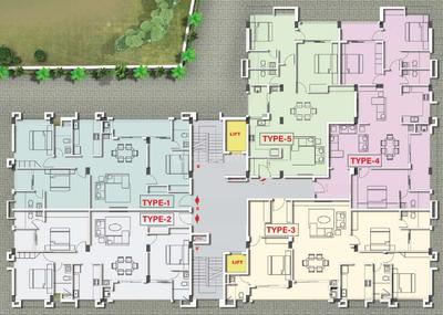 Project Image of 1880 Sq.ft 3 BHK Apartment / Flat for sale in Chandrasekharpur for Rs. 15000000