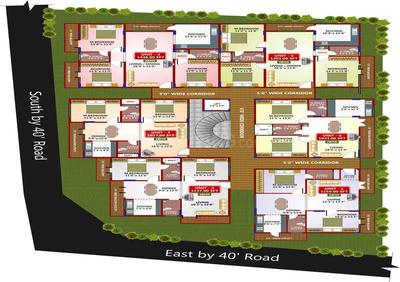 Project Image of 927.0 - 1157.0 Sq.ft 2 BHK Apartment for buy in Manasa VKR Glory