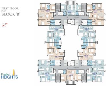 Project Image of 1980.0 - 2610.0 Sq.ft 2 BHK Duplex for buy in Comfort Heights