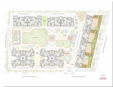 Project Image of 1950 Sq.ft 3 BHK Apartment / Flat for sale in Koba for Rs. 17700000