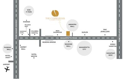 Project Image of 0.0 - 727.0 Sq.ft 2 BHK Apartment for buy in Ramchandra The Cosmopolis