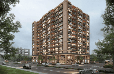 Project Image of 1595 Sq.ft 3 BHK Apartment / Flat for sale in Kudasan for Rs. 12090000