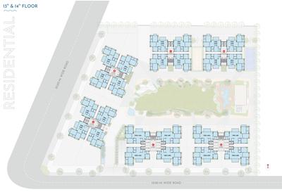 Project Image of 1346.22 - 1849.05 Sq.ft 3 BHK Apartment for buy in Aarsh Aquavista