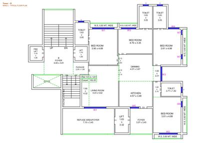 Project Image of 1745.91 - 2180.98 Sq.ft 4 BHK Apartment for buy in Vision Heights
