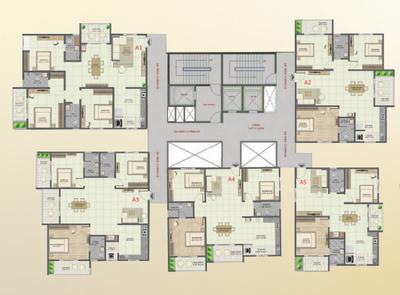 Project Image of 1345.0 - 1990.0 Sq.ft 2 BHK Apartment for buy in Abhee Celestial City
