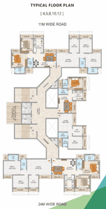 Project Image of 0.0 - 446.81 Sq.ft 2 BHK Apartment for buy in Tapovan Aura
