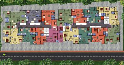 Project Image of 1100.0 - 2046.0 Sq.ft 2 BHK Apartment for buy in DS Max Samrat